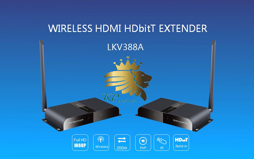 HDMI HDMI LKV388A بر روی پهنای بی سیم IP (200 متری)