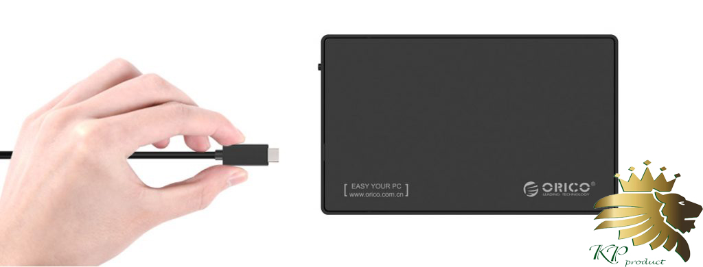 قاب اکسترنال هارددیسک 2.5 و 3.5 اینچی USB Type-C اوریکو مدل 3588C3