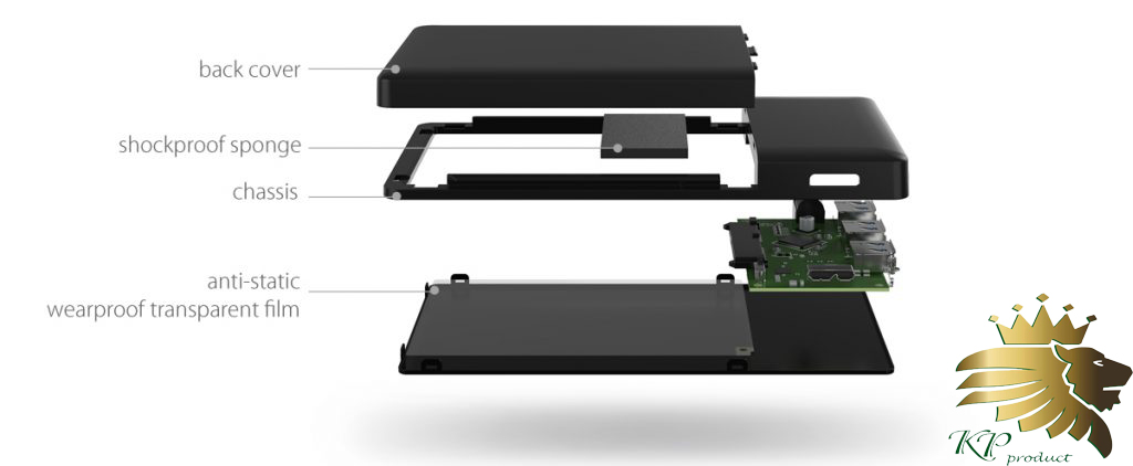 قاب اکسترنال هارددیسک 2.5 اینچی USB 3.0 اوریکو مدل 2588H3 به همراه هاب