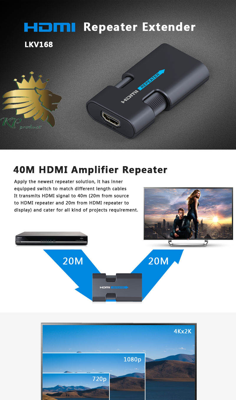 اکستندر / تکرار کننده HDMI LKV168