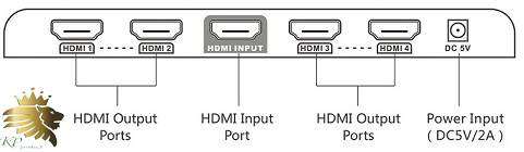 اسپیلیتر LKV314EDID 1x4 HDMI