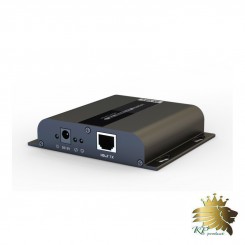 افزایش طول HDMI 4K برروی شبکه با فناوری HDbitT با IR برند Lenkeng مدل LKV683-100m