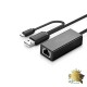 کابل Micro USB to LAN adapter بافو