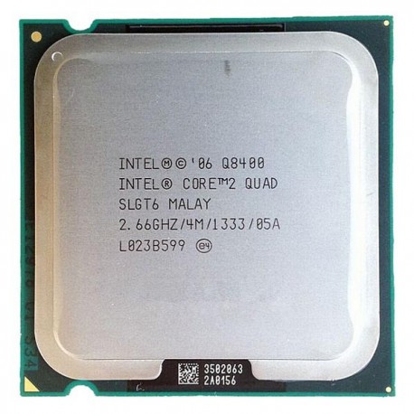 Intel® Core™2 Quad Processor Q8400 (4M Cache, 2.66 GHz, 1333 MHz FSB)