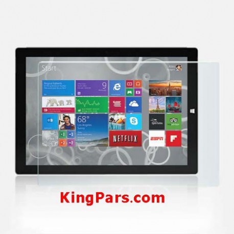 محافظ صفحه نمایش شیشه ای تبلت مایکروسافت سرفیس پرو 4|Microsoft Surface Pro 4 Glass Screen Protector