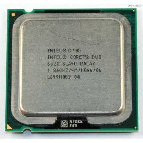 سی پی یو اینتل Intel Core 2 Duo E6320 Tray