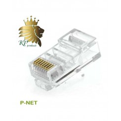 سوکت کابل شبکه RJ45 Cat.5 UTP Pnet