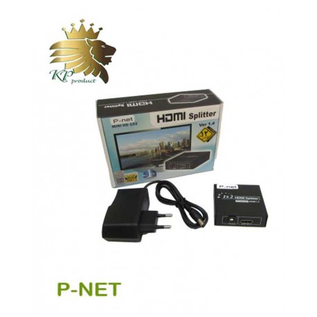 اسپلیتر P-Net دو پورت HDMI مینی