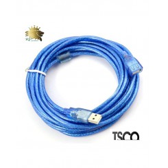 کابل USB افزایش طول شیلدار 5 متری TSCO مدل TC06