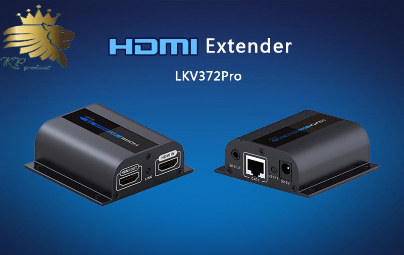 اکستندر HDMI با Loop-out و امواج IR برند lenkeng مدلLKV372Pro